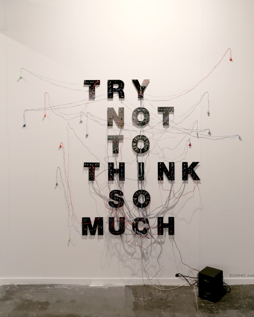 Try Not To Think So Much. 2018